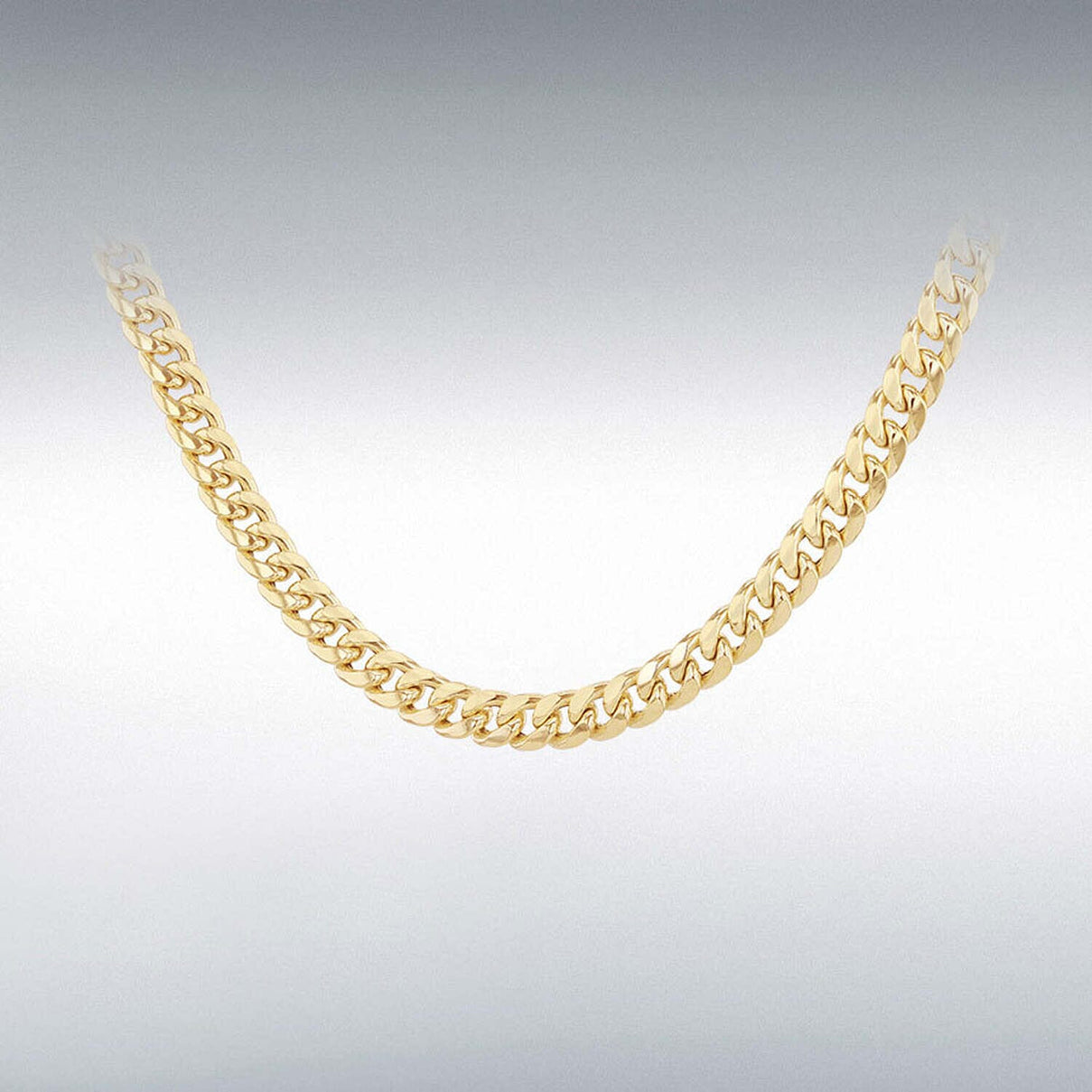 9K Yellow Gold Curb Chain (Size - 22), Gold Wt. 18.9 Gms 7854366 1