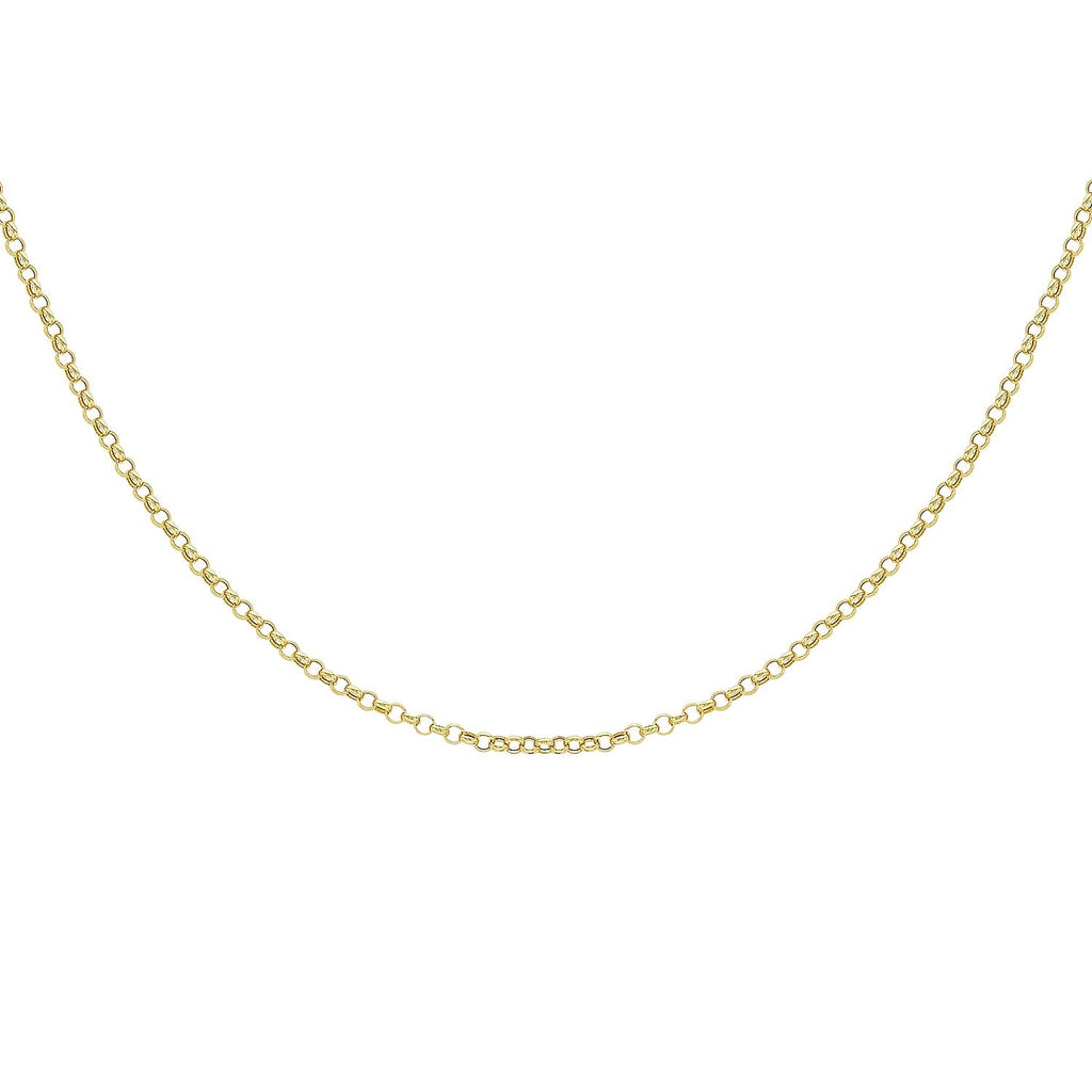 9K Yellow Gold  Chain (Size - 22),  Gold Wt. 2 Gms