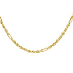 Designer Inspired One Time Deal -- 9K Yellow Gold Figarope Necklace (Size - 20),  Gold Wt. 5.50 Gms