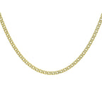 9K Yellow Gold  Chain (Size - 22),  Gold Wt. 9.1 Gms