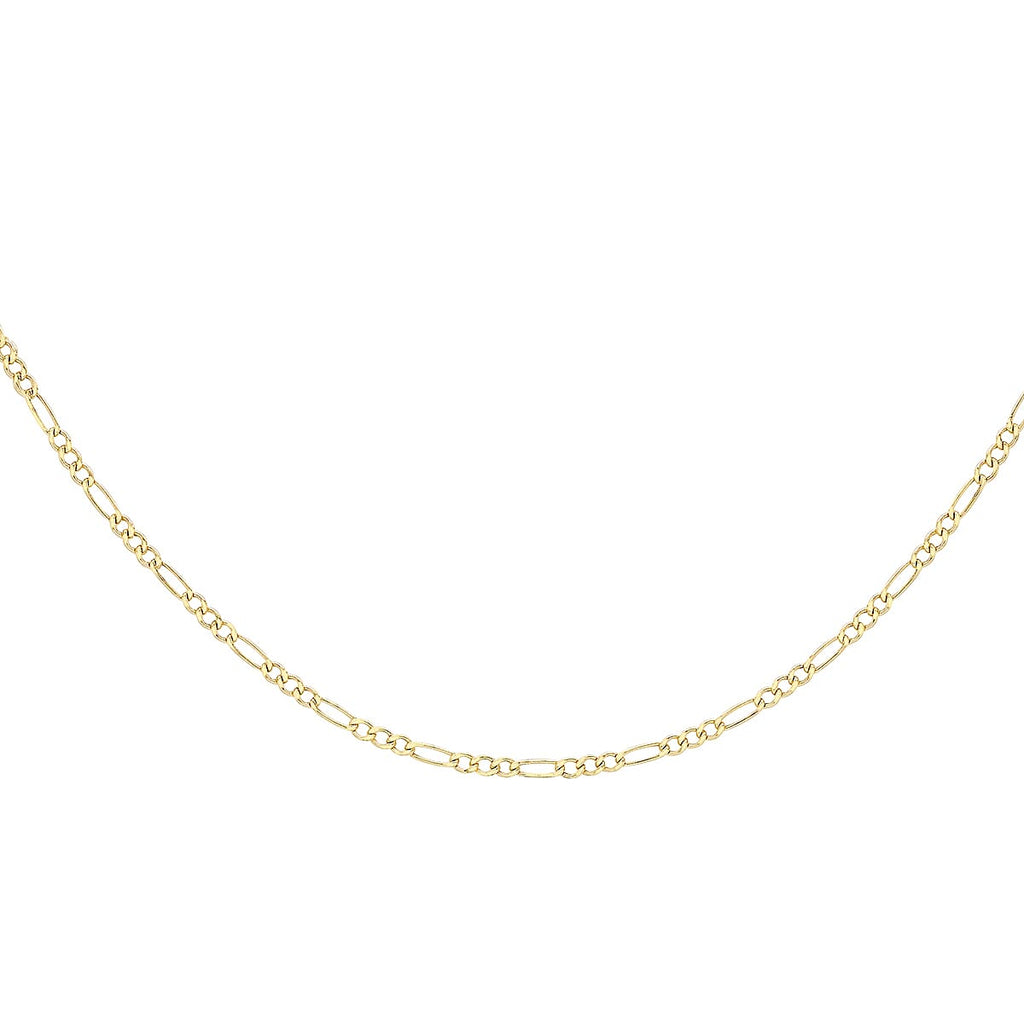 9K Yellow Gold  Chain (Size - 24),  Gold Wt. 1.7 Gms