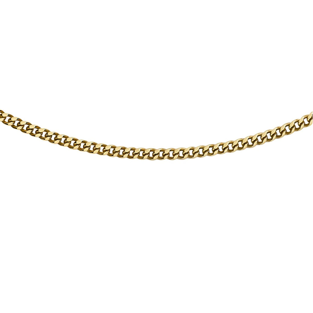 9K Yellow Gold  Chain (Size - 24),  Gold Wt. 1 Gms
