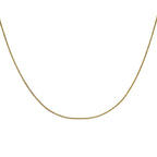 9K Yellow Gold  Chain (Size - 24),  Gold Wt. 1 Gms