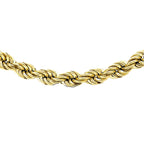 JCK Vegas Closeout - 9K Yellow Gold Rope Chain (Size - 24),  Gold Wt. 12.00  Gms