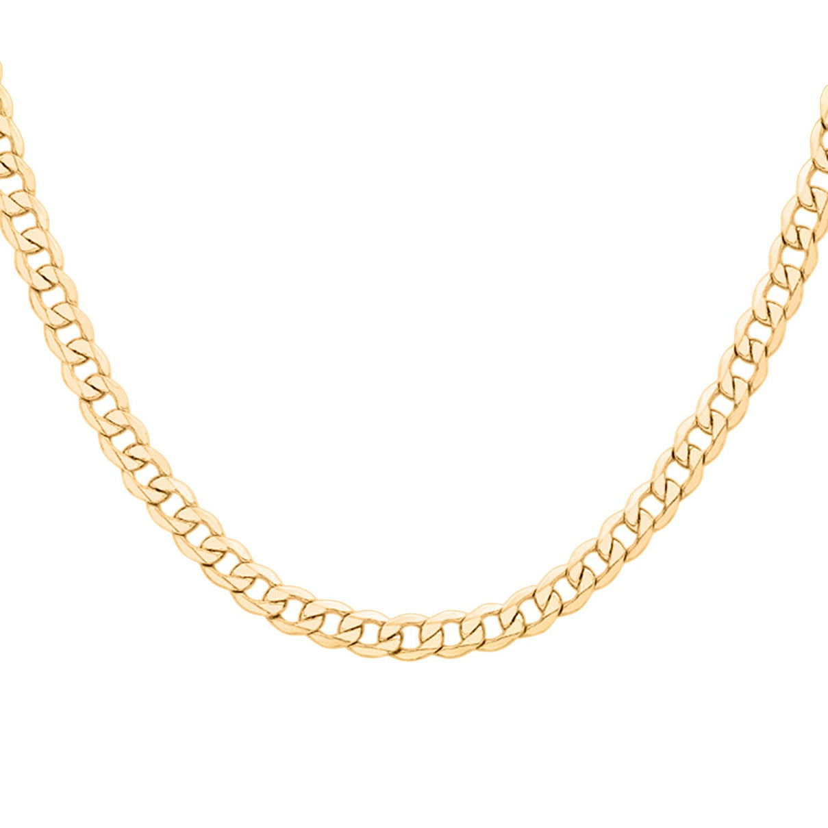 9K Yellow Gold Curb Necklace (Size 24) with Lobster Clasp, Gold Wt. 19.33 Gms. 8356458 0