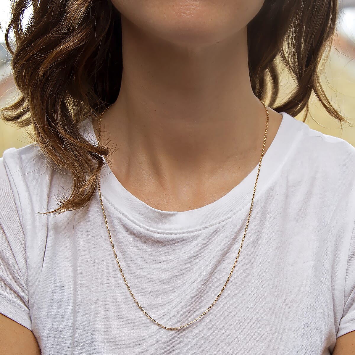 Diamond Cut Belcher Chain 24 Inch in 9K Yellow Gold 7578721 1