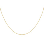 9K Yellow Gold  Chain (Size - 24),  Gold Wt. 3.6 Gms