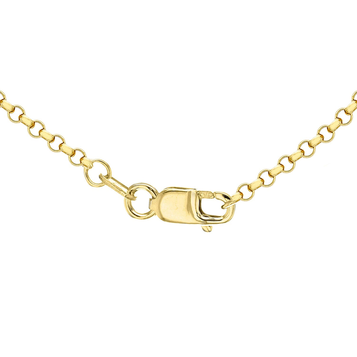 Round Belcher Chain 24 Inch in 9K Yellow Gold 7578773 5