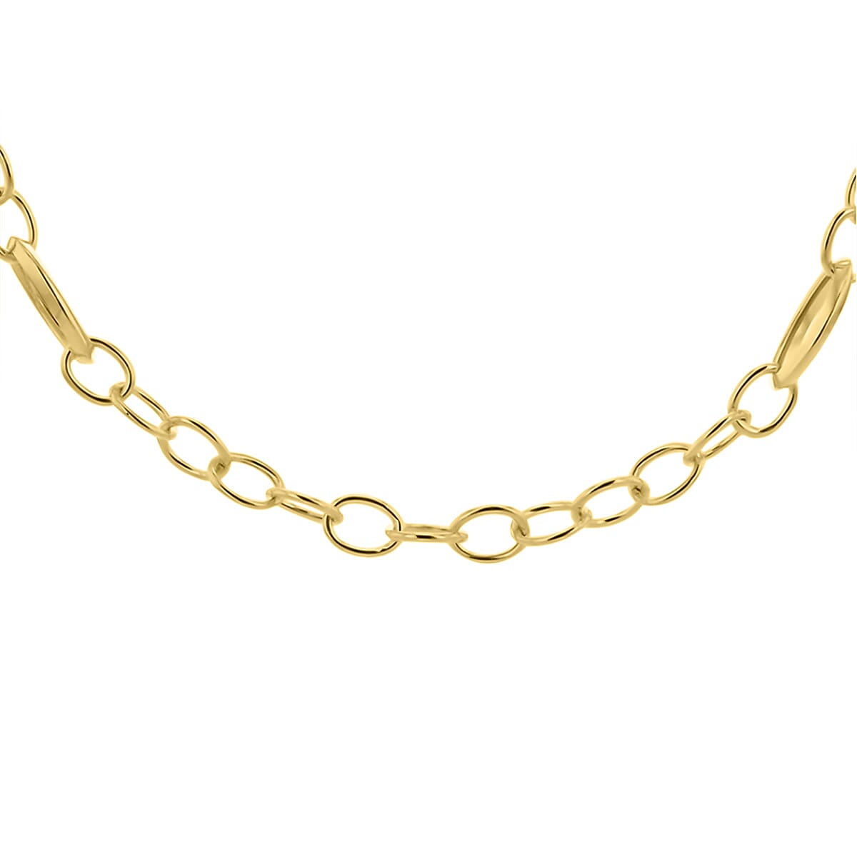 9K Yellow Gold Fancy Necklace - 7.5g (Size - 24) 7747555 0