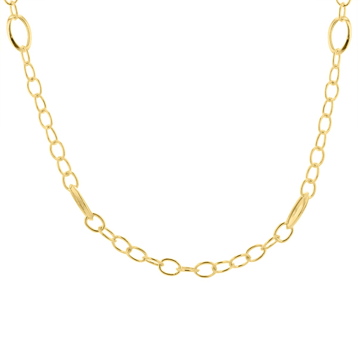 9K Yellow Gold Fancy Necklace - 7.5g (Size - 24) 7747555 1