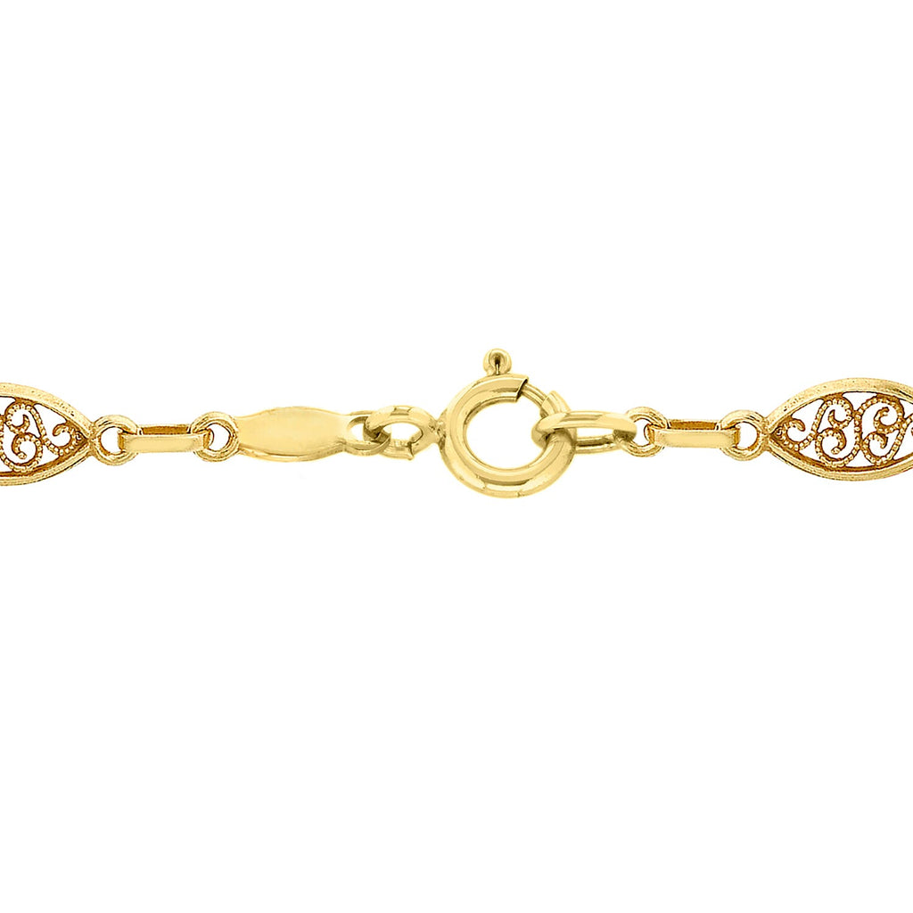9K Yellow Gold  Chain (Size - 24),  Gold Wt. 8.6 Gms