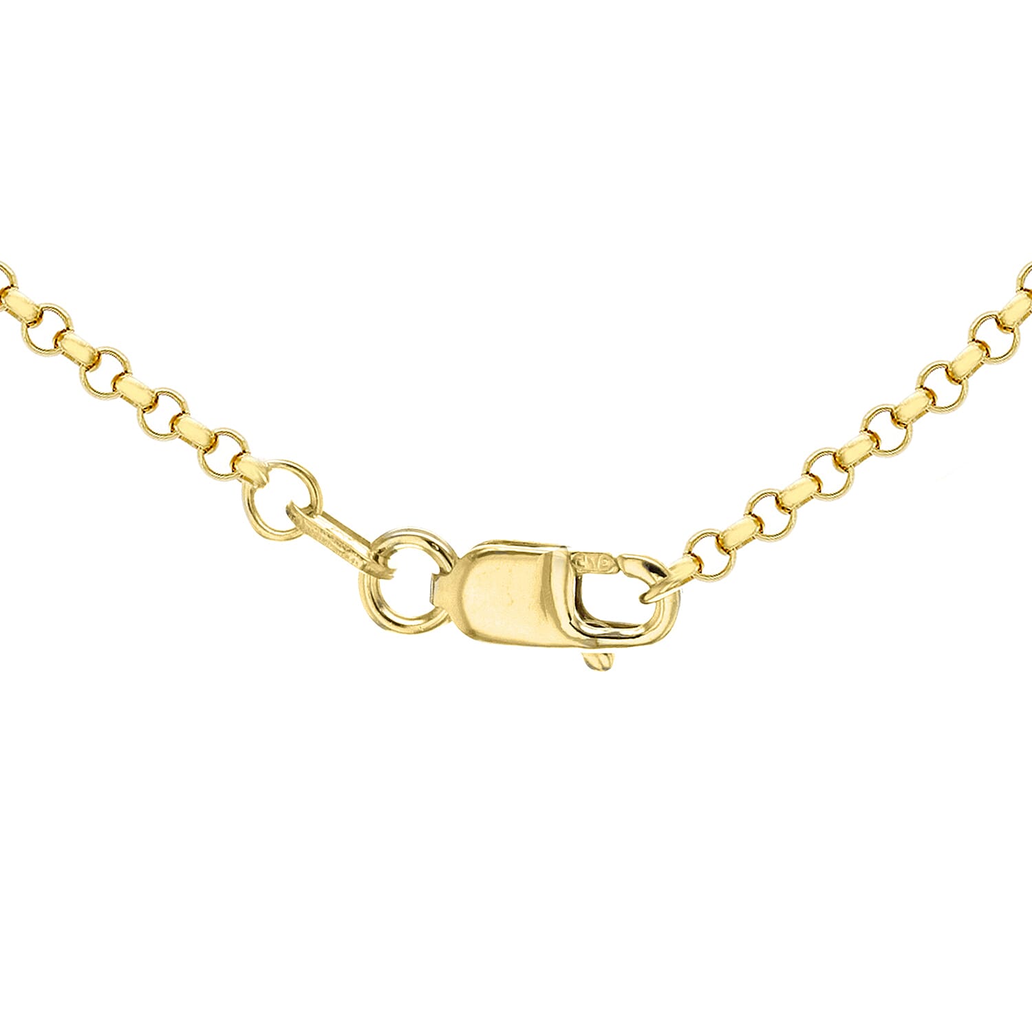 Round Belcher Chain 30 Inch in 9K Yellow Gold 7578775 5