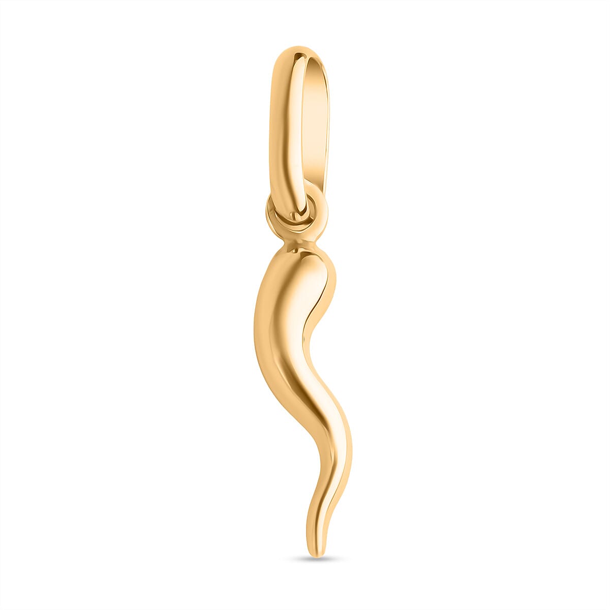 9K Yellow Gold Chilli Pendant 8267710 0