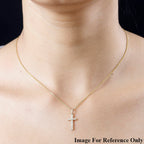 9K Yellow Gold  Cross Pendant,  Gold Wt. 0.87 Gms