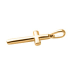 9K Yellow Gold  Cross Pendant,  Gold Wt. 0.87 Gms