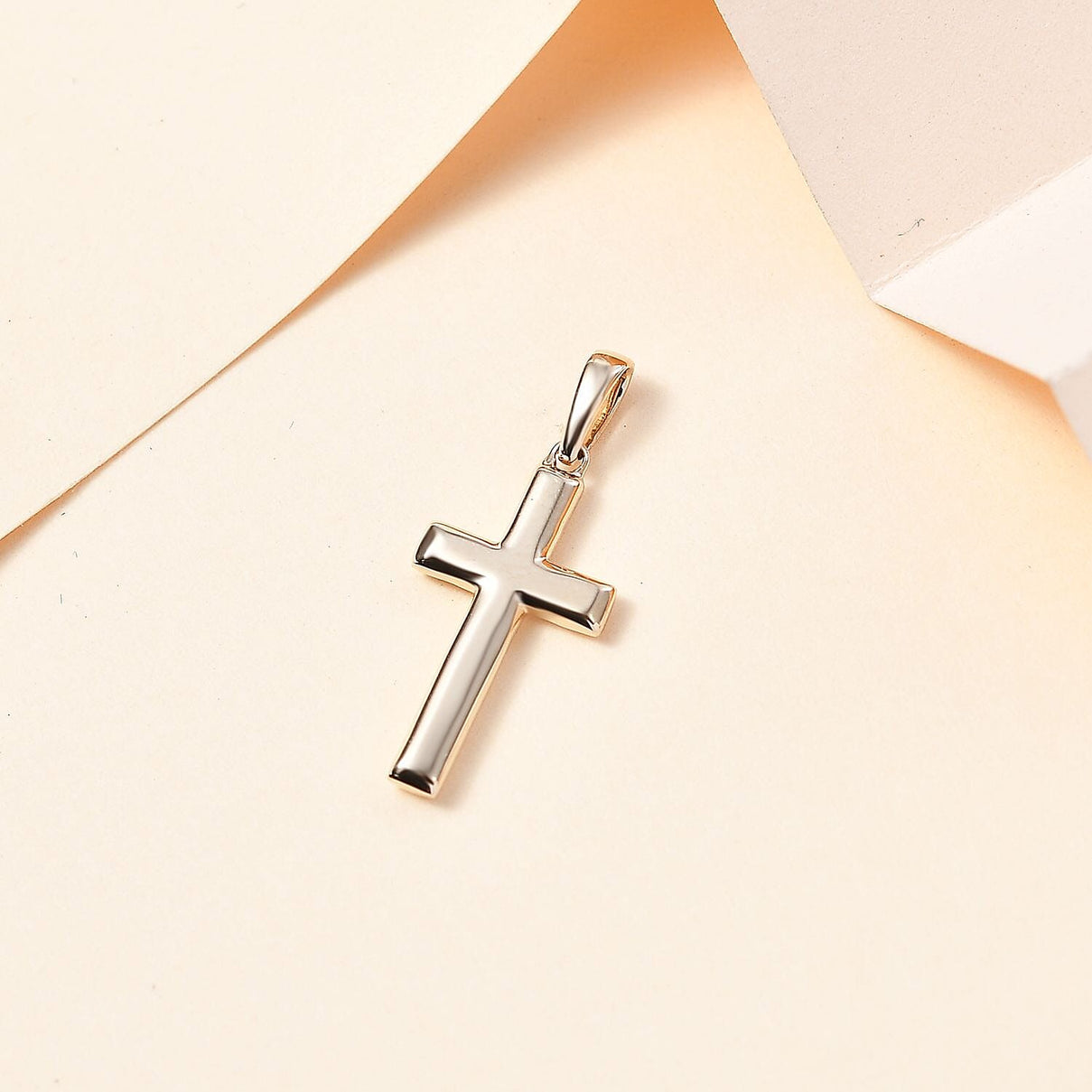 Hatton Garden Close Out - 9K Yellow Gold Cross Pendant 7781417 3