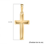 Hatton Garden Close Out - 9K Yellow Gold Cross Pendant