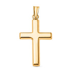 Hatton Garden Close Out Deal - 9K Yellow Gold Cross Pendant