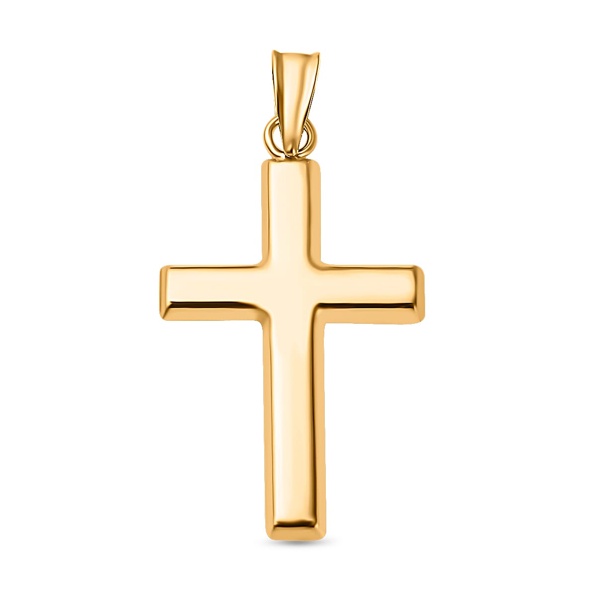 Hatton Garden Close Out Deal - 9K Yellow Gold Cross Pendant 7694132 0