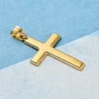 Hatton Garden Close Out Deal - 9K Yellow Gold Cross Pendant