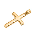 Hatton Garden Close Out Deal - 9K Yellow Gold Cross Pendant