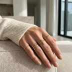 9K Yellow Gold Ring, Gold Wt. 1.26 Gms.