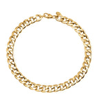 9K Yellow Gold Cuban Bracelet (Size - 8)