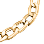 9K Yellow Gold Curb Bracelet (Size - 7.5)