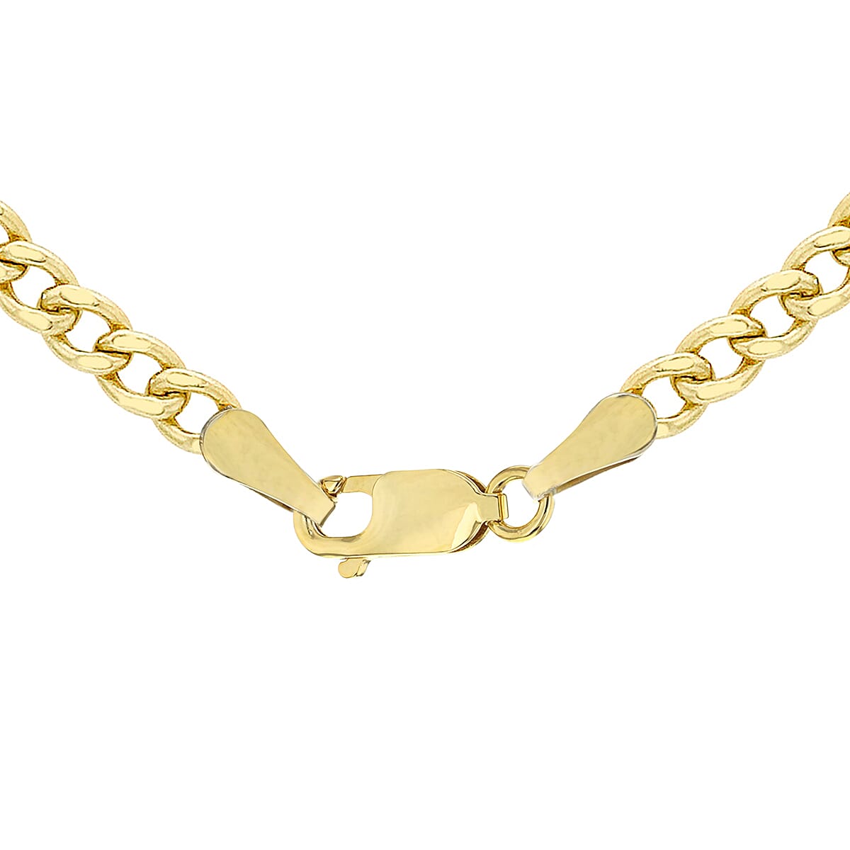 9K Yellow Gold Curb Chain 18 Inch 7078105 3