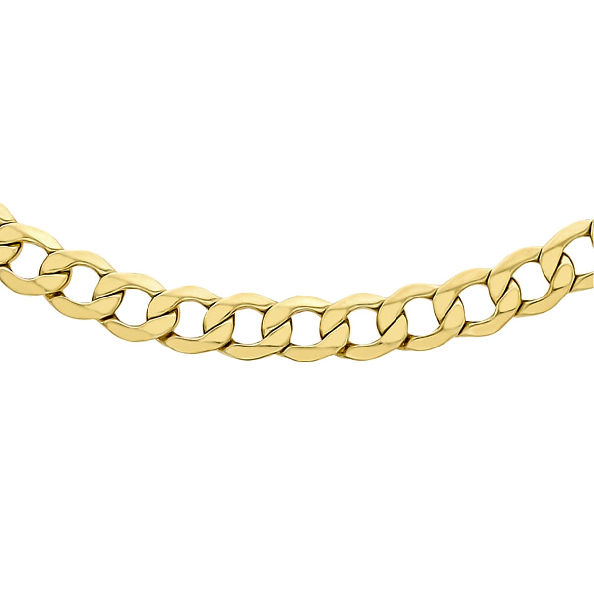 Hatton Garden Closeout - 9K Yellow Gold Curb Chain (Size - 24), Gold Wt. 8.00 Gms 7694174 0