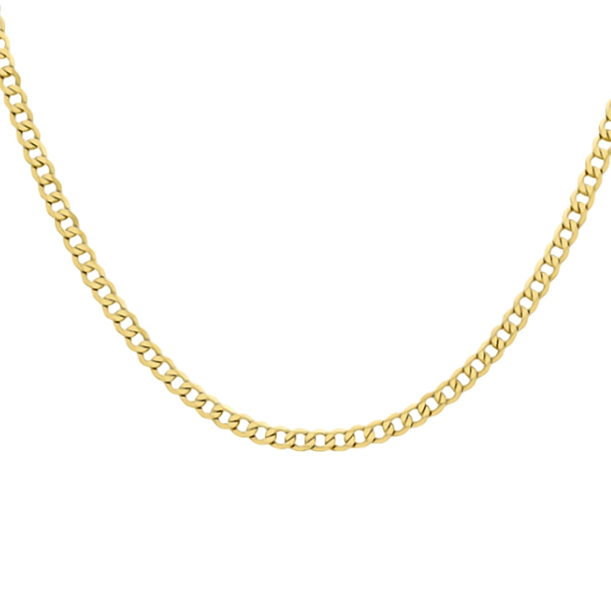 Hatton Garden Closeout - 9K Yellow Gold Curb Chain (Size - 24), Gold Wt. 8.00 Gms 7694174 1