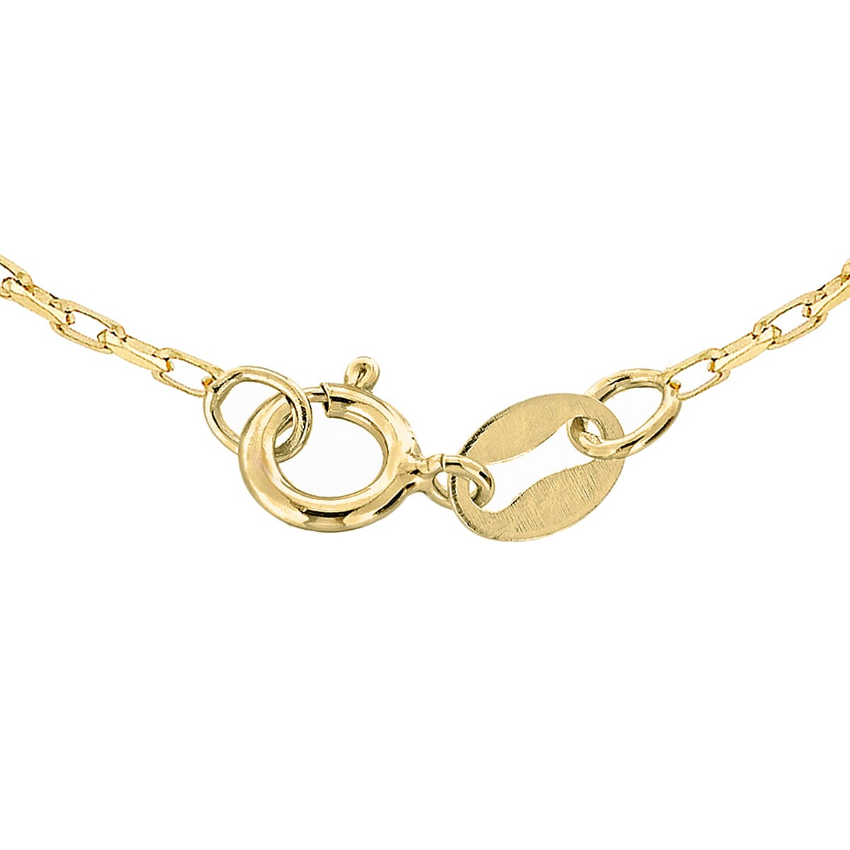 9K Yellow Gold Diamond Cut Belcher Chain 18 Inch 7190419 3