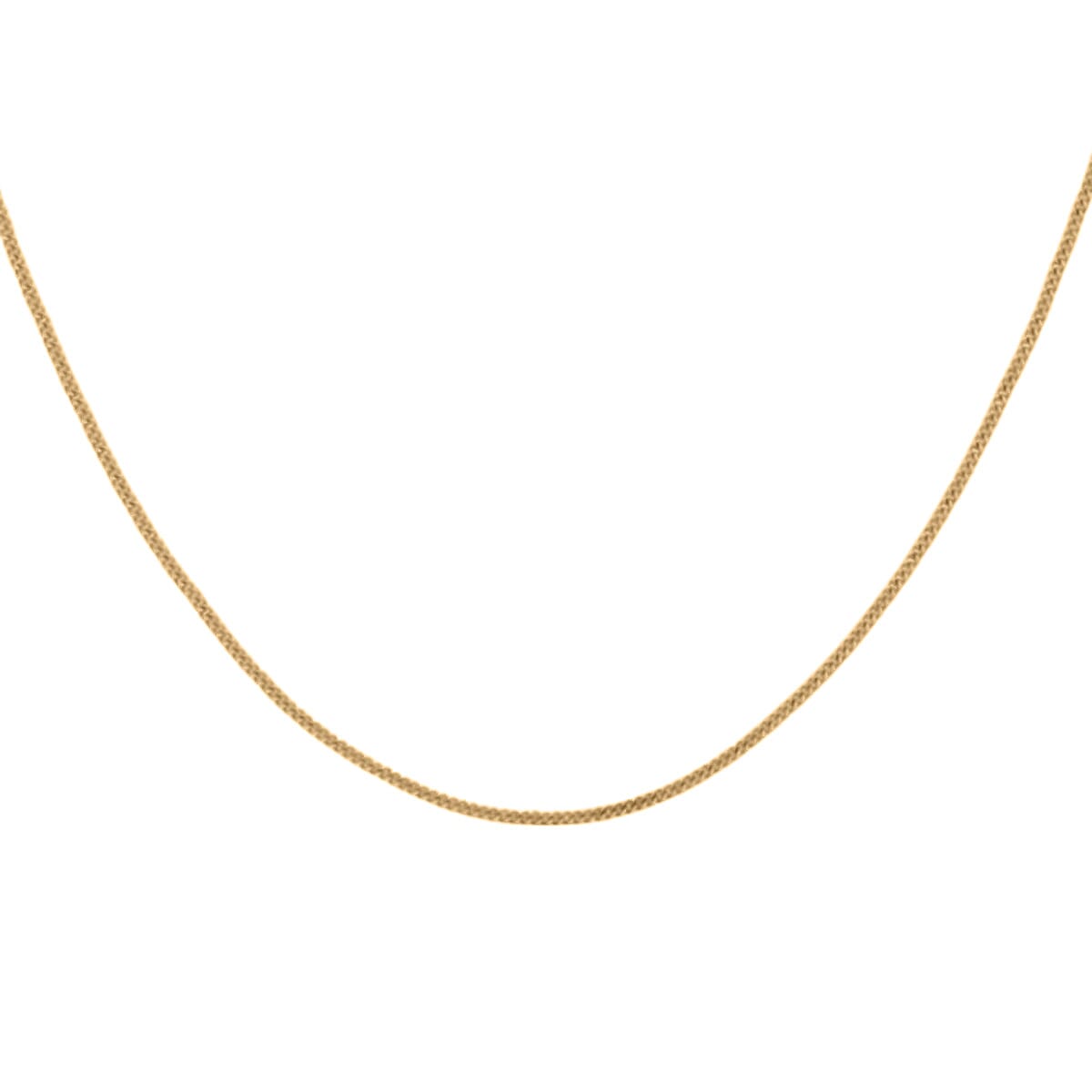 One Time Closeout - 9K Yellow Gold Diamond Cut Curb Chain (Size 18), Gold Wt. 4.2 Gms 7711046 3