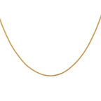 One Time Closeout - 9K Yellow Gold Diamond Cut Curb Chain (Size 18), Gold Wt. 4.2 Gms