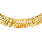 9K Yellow Gold Diamond Cut Domed Curb Chain (Size 18), Gold Wt 6.70 GM