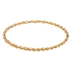 9K Yellow Gold  Bracelet,  Gold Wt. 1.7 Gms