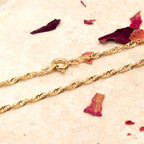9K Yellow Gold  Chain (Size - 16),