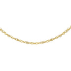 9K Yellow Gold  Chain,  Gold Wt. 1.2 Gms