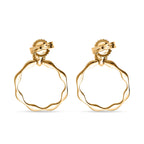 9K Yellow Gold Diamond (G-H) Earrings