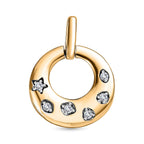 9K Yellow Gold Diamond (G-H) Pendant