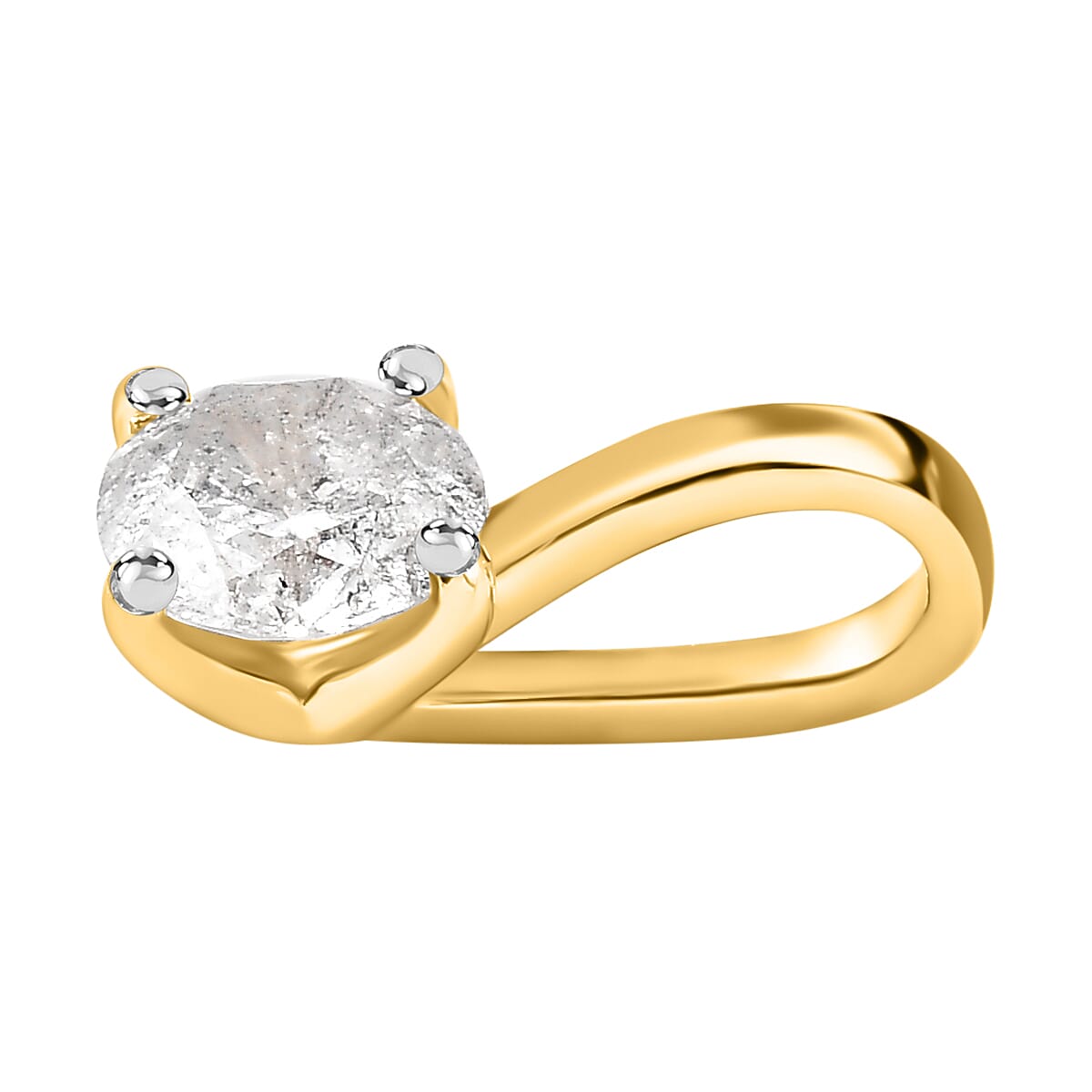 Diamond (G-H) Solitaire Pendant in 9K Yellow Gold 7515770 4