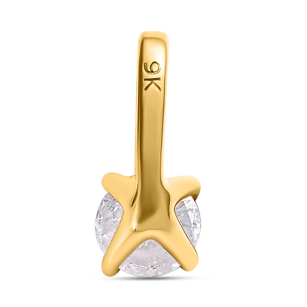 Diamond (G-H) Solitaire Pendant in 9K Yellow Gold 7515770 5