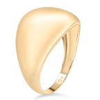 Royal Bali Collection - 9K Yellow Gold Dome Ring Wt. 1.83 Gms.