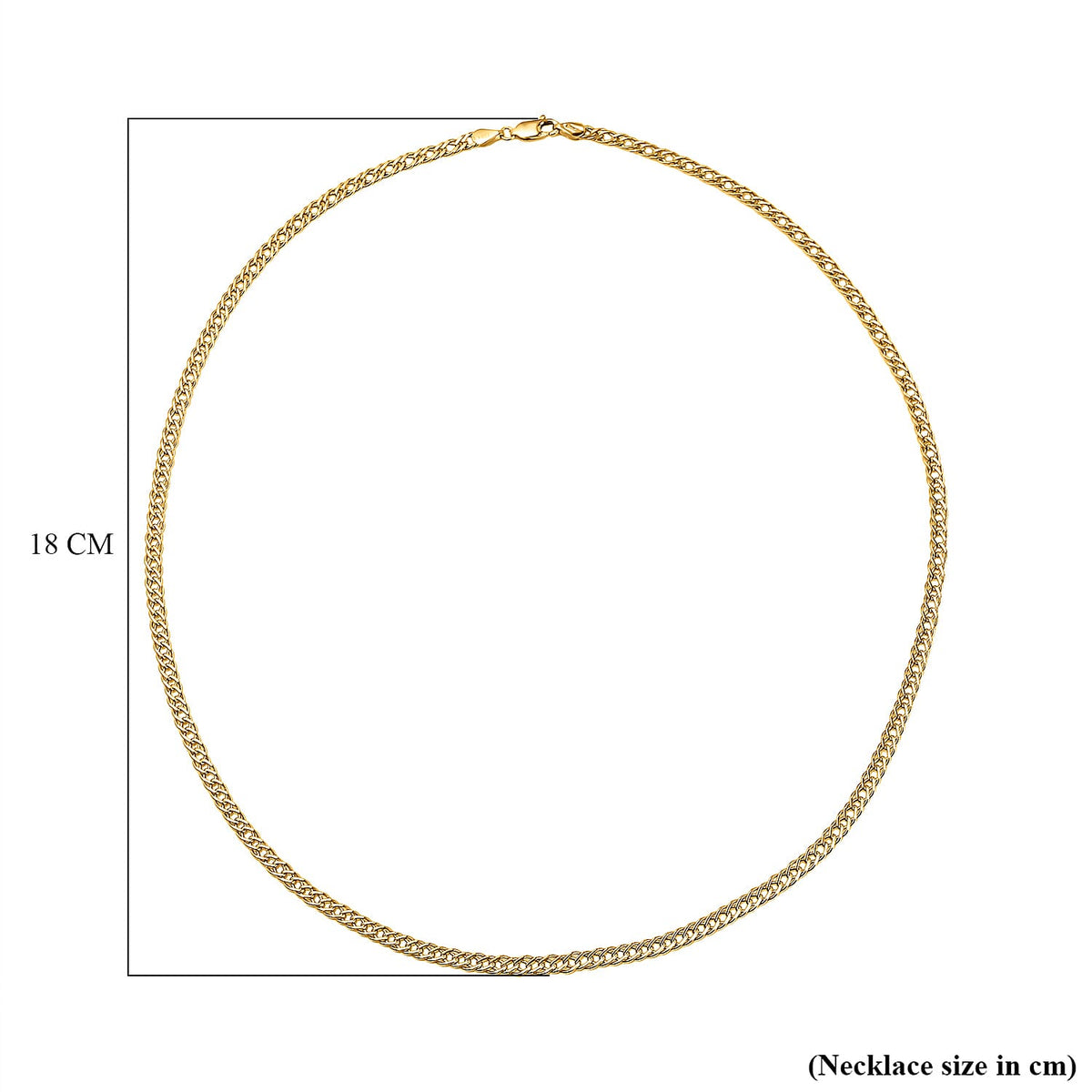 Maestro Collection - 9K Yellow Gold Double Curb Necklace (Size - 20), Gold Wt. 4.00 Gms 7570712 4