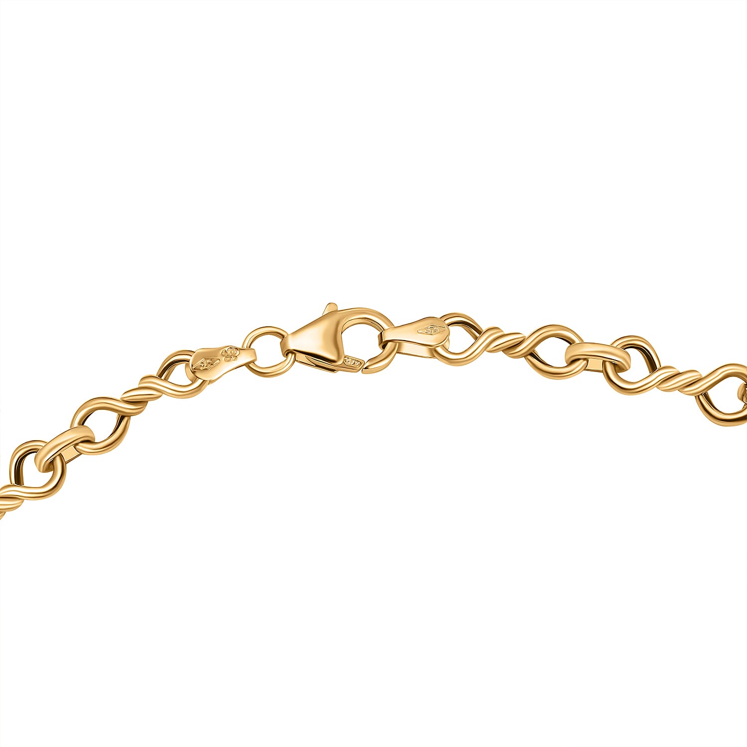 9K Yellow Gold 5 MM Belcher Chain With Lobster Clasp 20 Inch Polished 7752387 5