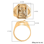 9K Yellow Gold Dragon Ring, Gold Wt. 3.90 Gms.