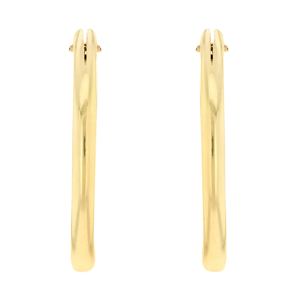 9K Yellow Gold  Earring,  Gold Wt. 0.22 Gms