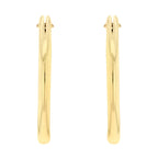 9K Yellow Gold  Earring,  Gold Wt. 0.22 Gms