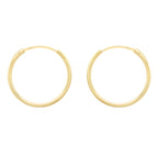 9K Yellow Gold  Earring,  Gold Wt. 0.24 Gms