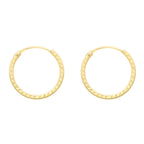 9K Yellow Gold  Earring,  Gold Wt. 0.24 Gms